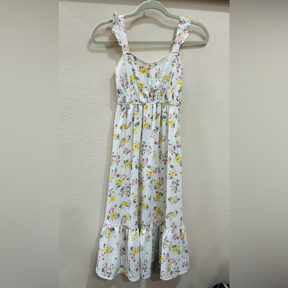 No Comment Floral Gorls Casual Dress